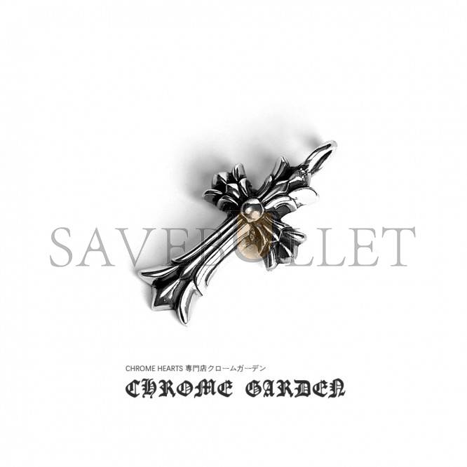 CHROME HEARTS DOUBLE CROSS CHARM CHROME HEARTS DOUBLE CROSS CHARM