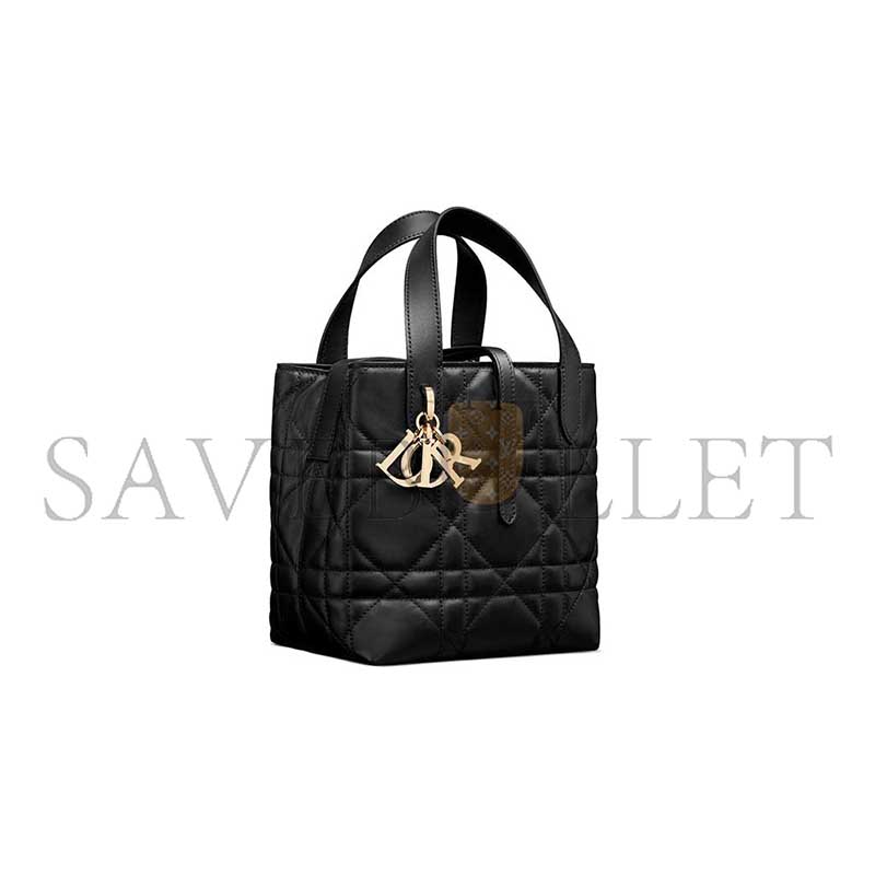 DIOR BOLSA TOTE VERTICAL DIOR TOUJOURS PEQUENA M2835OSNW_M900 (18*16*12cm)