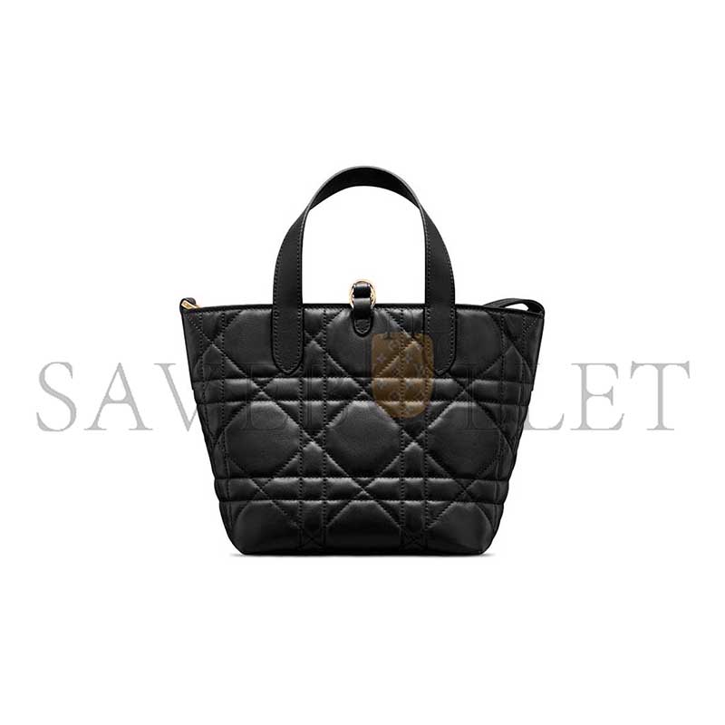 DIOR BOLSA TOTE VERTICAL DIOR TOUJOURS PEQUENA M2835OSNW_M900 (18*16*12cm)