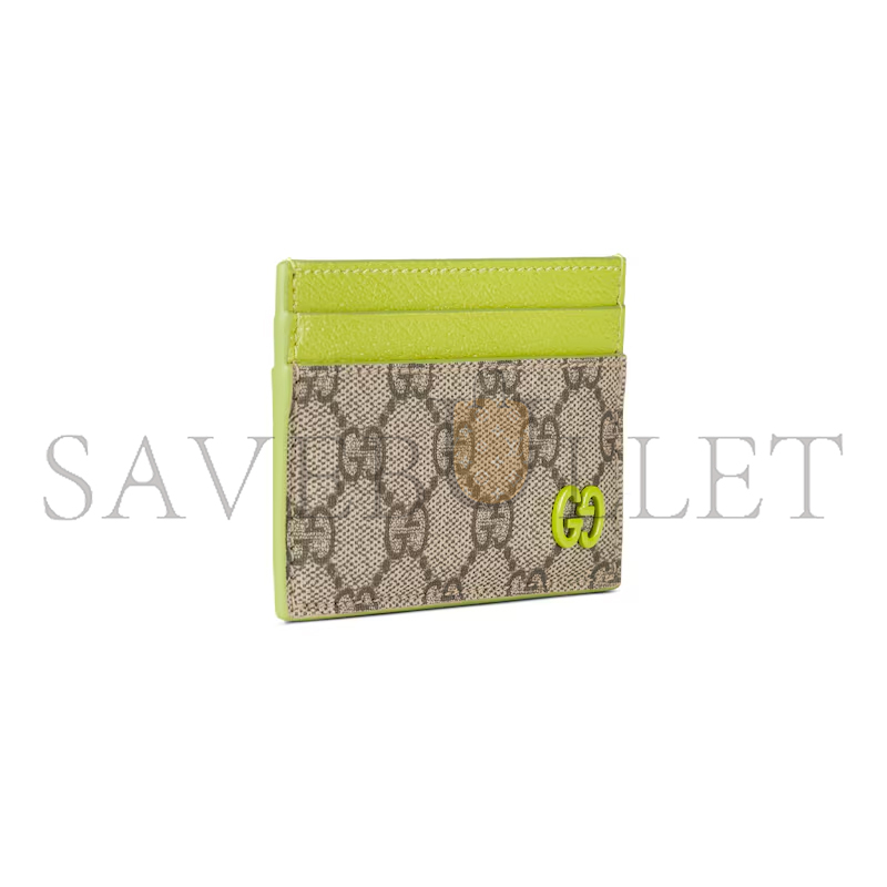 GUCCI BI-COLOR GG CARD CASE ‎768248FACQC9742 (11*7cm)