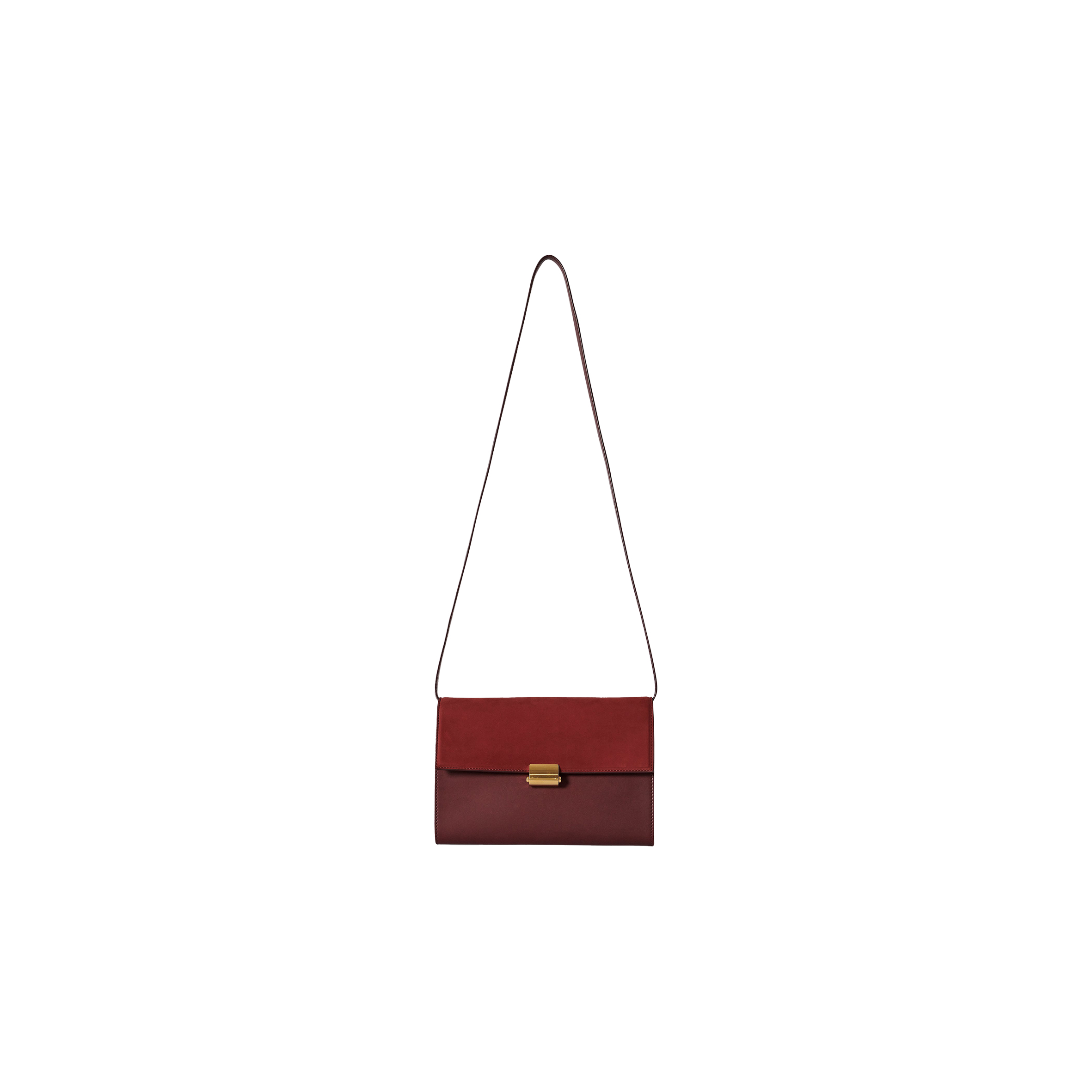 THE ROW LAURIE BAG IN LEATHER SYRAM REDCHIANTI W1633L57L87SYCHG (22*15*3cm) THE ROW LAURIE BAG IN LEATHER SYRAM REDCHIANTI W1633L57L87SYCHG (22*15*3cm)
