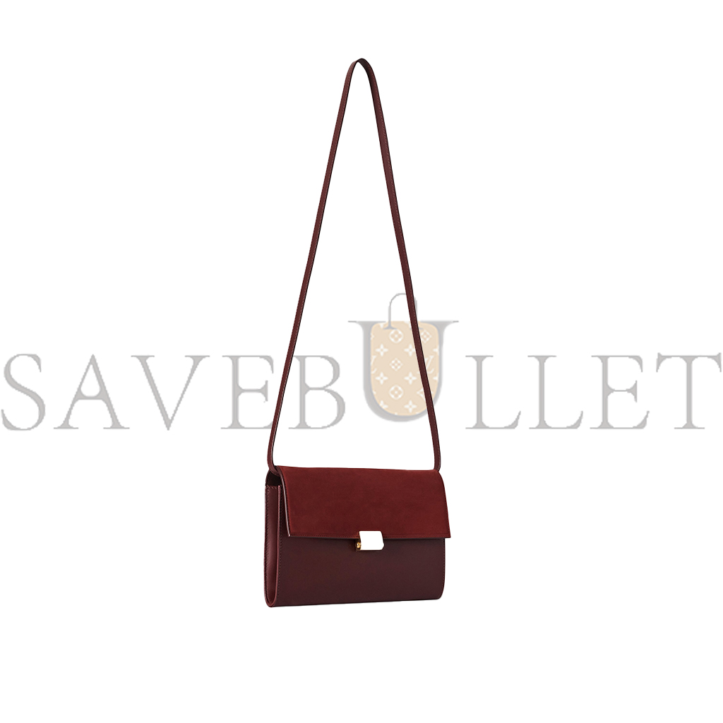 THE ROW LAURIE BAG IN LEATHER SYRAM REDCHIANTI W1633L57L87SYCHG (22*15*3cm) THE ROW LAURIE BAG IN LEATHER SYRAM REDCHIANTI W1633L57L87SYCHG (22*15*3cm)